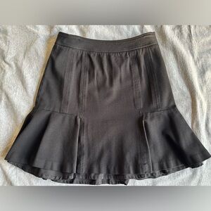 White House Black Market Black A-Line Skirt